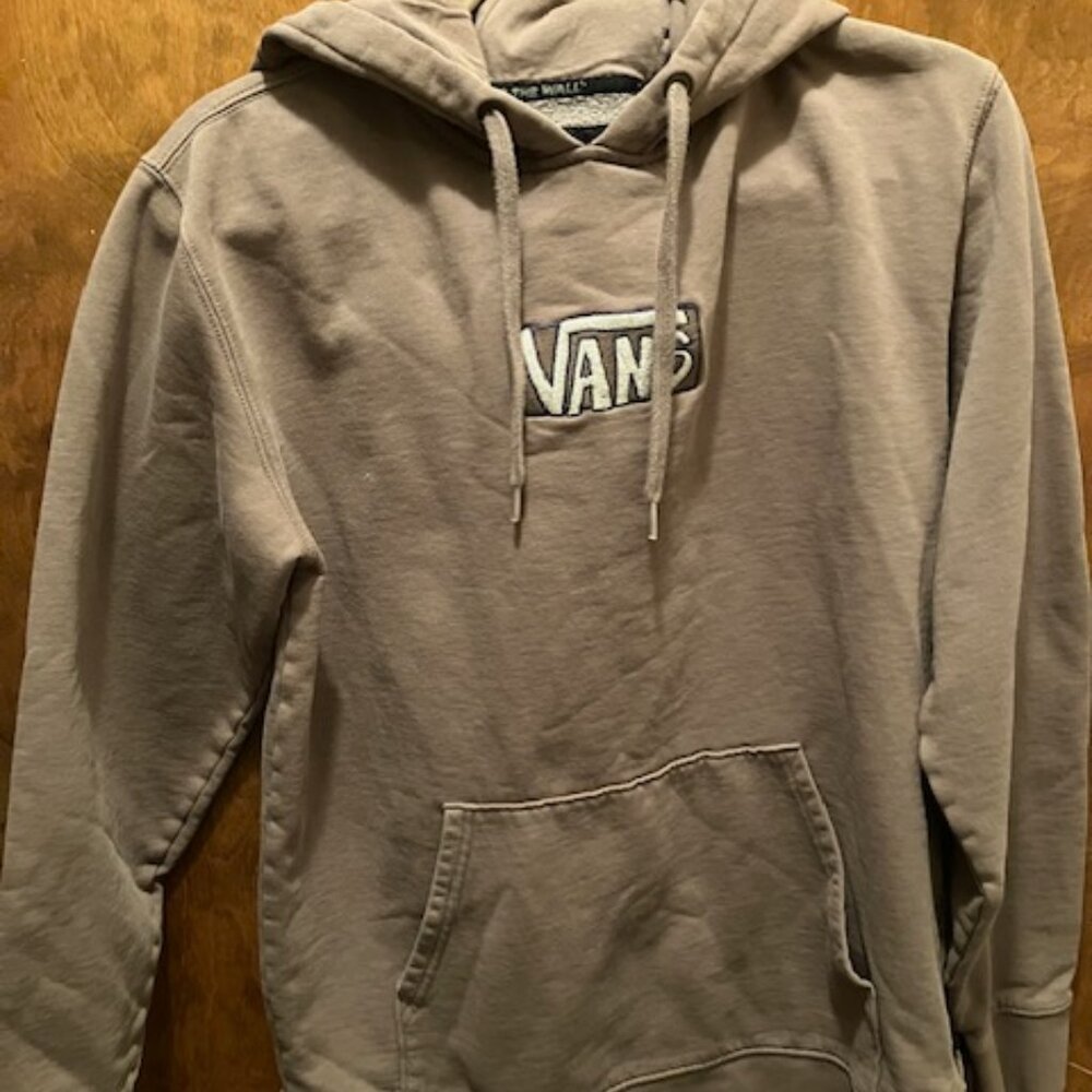 Vans Brown Hoodie for Men Small